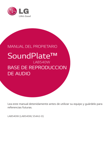 LG LAB540W Owner's manual LG LAB540W Owner's manual
