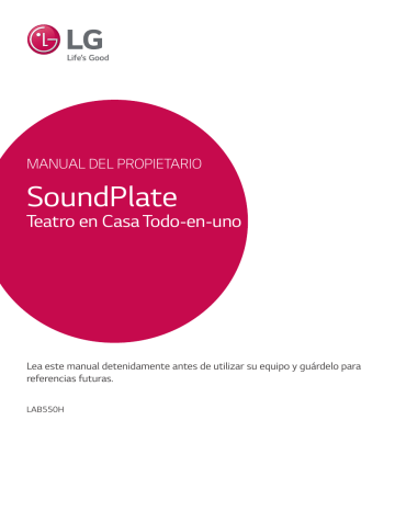 LG LAB550H User's manual LG LAB550H User's manual