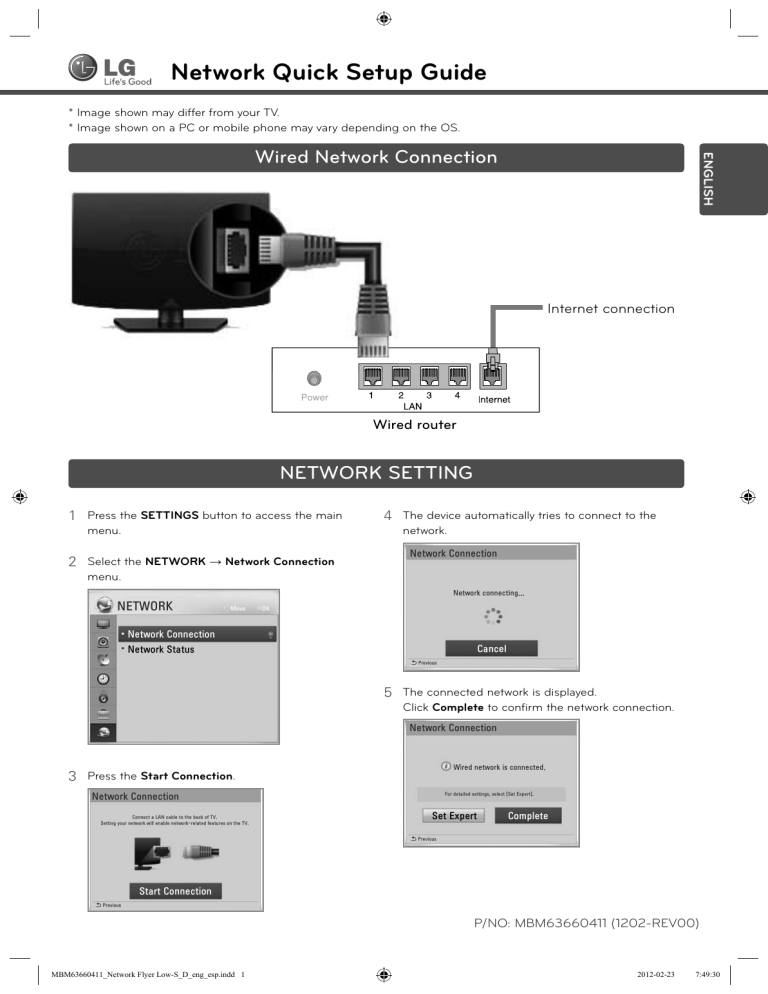 LG 47LM4600, 42LS4600, 55LM4600, 32LS4600, 47LS4600 Quick setup guide LG 47LM4600, 42LS4600, 55LM4600, 32LS4600, 47LS4600 Quick setup guide