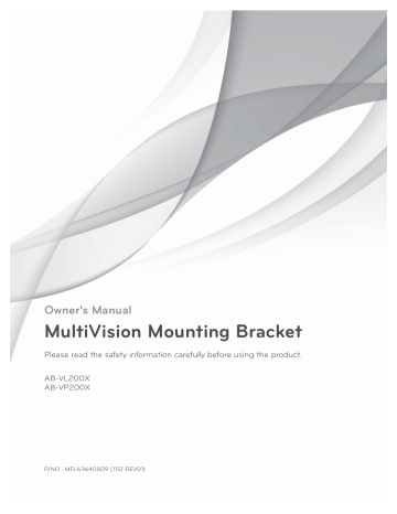 LG AB-VL200X Owner's manual LG AB-VL200X Owner's manual