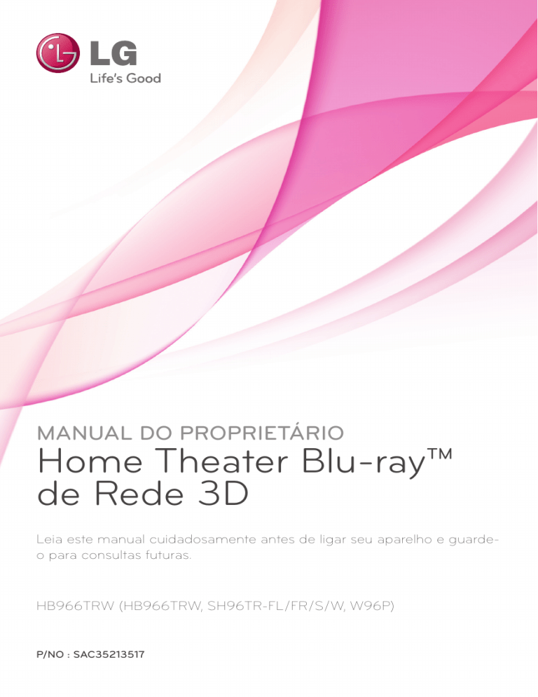 LG HB966TRW Owner's manual LG HB966TRW Owner's manual