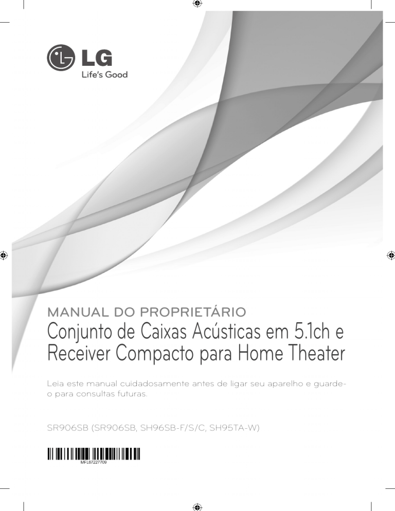 LG SR906SB Owner's manual LG SR906SB Owner's manual