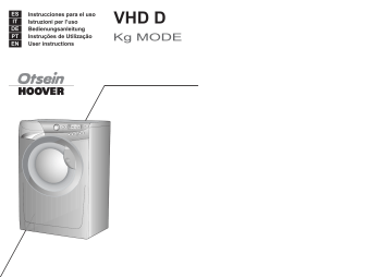 Otsein-Hoover VHD 9124D-37, VHD 8126D-37, VHD 8116D-37 User manual Otsein-Hoover VHD 9124D-37, VHD 8126D-37, VHD 8116D-37 User manual