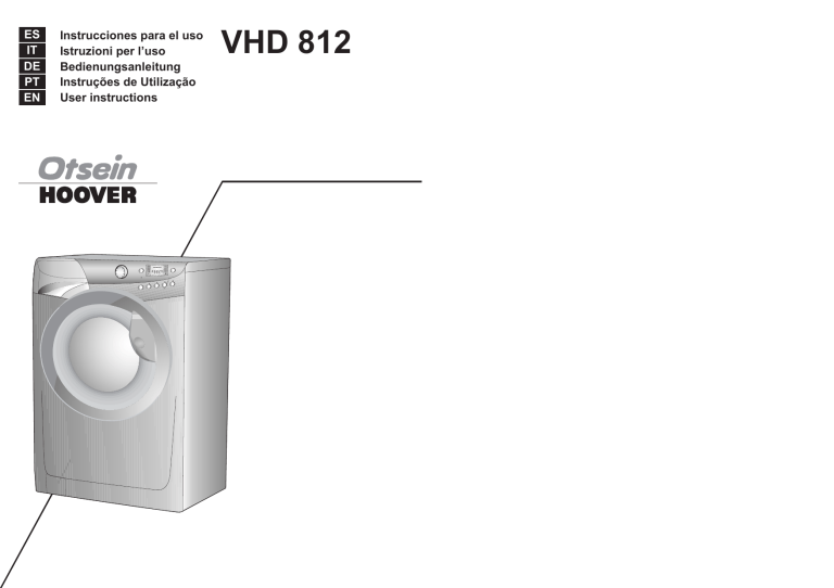 Hoover VHD 916Z-86S User manual Hoover VHD 916Z-86S User manual