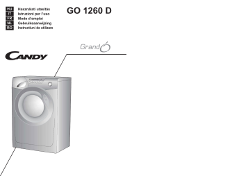 Candy GO 1260D-37S User manual Candy GO 1260D-37S User manual