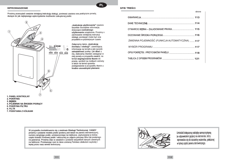 Candy LB CTT103 TV User manual Candy LB CTT103 TV User manual