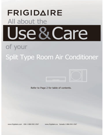 Frigidaire FFHP362ZQ2, FFHP242ZQ2 User guide Frigidaire FFHP362ZQ2, FFHP242ZQ2 User guide