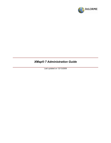 Garmin XMap 7 GIS Admin Administration Guide | Manualzz Garmin XMap 7 GIS Admin Administration Guide | Manualzz