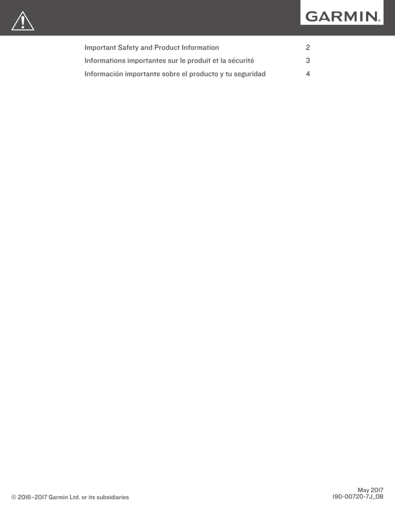 Garmin RV 780 & Traffic (RV 780 MT) User manual Garmin RV 780 & Traffic (RV 780 MT) User manual
