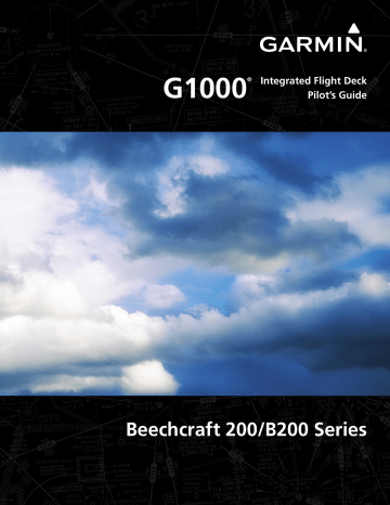 Garmin G1000: Beechcraft King Air 200/B200 G1000 Pilot’s Guide for KingAir 200/B200 Series - SSV 0985.03 | Manualzz Garmin G1000: Beechcraft King Air 200/B200 G1000 Pilot’s Guide for KingAir 200/B200 Series - SSV 0985.03 | Manualzz