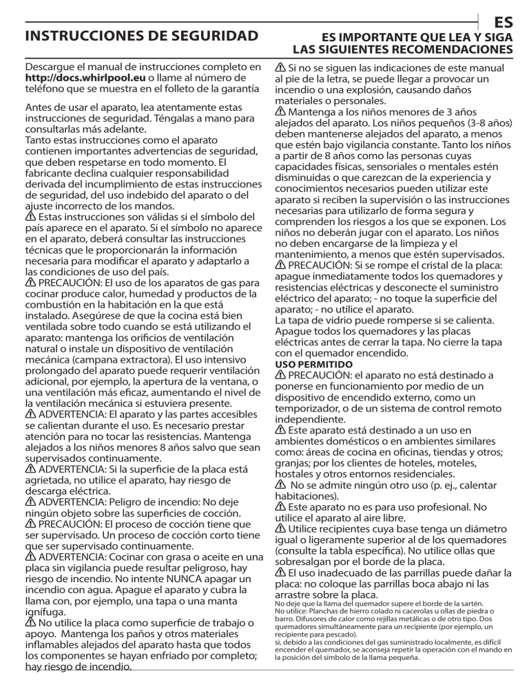 Whirlpool AKM 260/IX/01 User guide Whirlpool AKM 260/IX/01 User guide