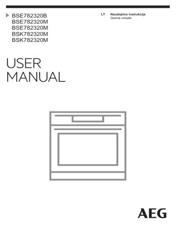 AEG BSE782320M, BSE782320B, BSK782320M User manual AEG BSE782320M, BSE782320B, BSK782320M User manual
