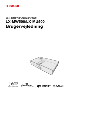 Canon LX-MW500, LX-MU500 User manual Canon LX-MW500, LX-MU500 User manual