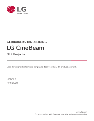 LG HF65LSR User manual LG HF65LSR User manual
