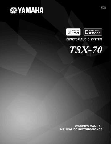 Yamaha TSX-70 Owner's manual Yamaha TSX-70 Owner's manual