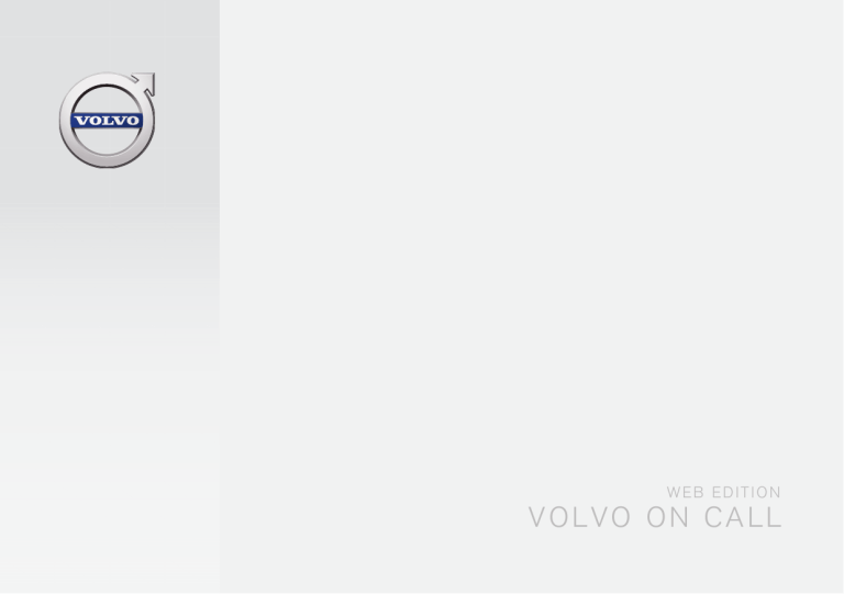 Volvo S60, undefined, 2017 Early, 2016 Late User manual Volvo S60, undefined, 2017 Early, 2016 Late User manual
