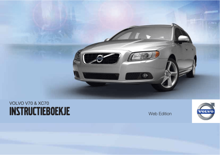 Volvo V70, 2012 User manual Volvo V70, 2012 User manual