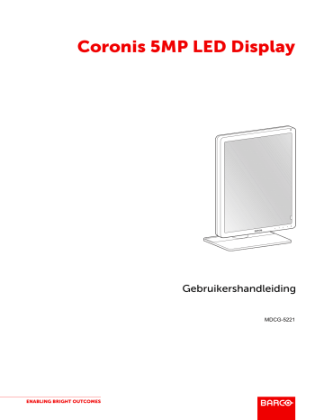 Barco Coronis 5MP LED MDCG-5221 Gebruikershandleiding | Manualzz Barco Coronis 5MP LED MDCG-5221 Gebruikershandleiding | Manualzz