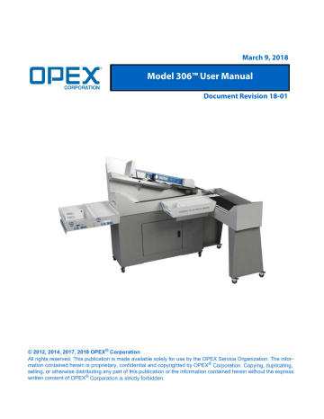 Pitney Bowes Omation® 306/306s Letter Opener User guide | Manualzz Pitney Bowes Omation® 306/306s Letter Opener User guide | Manualzz
