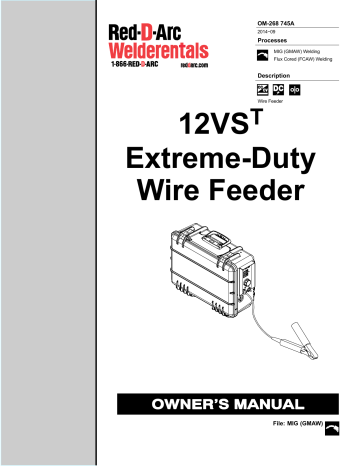 Miller ME503177V Owner's manual Miller ME503177V Owner's manual