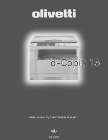 Olivetti d-Copia 15 Owner's manual Olivetti d-Copia 15 Owner's manual