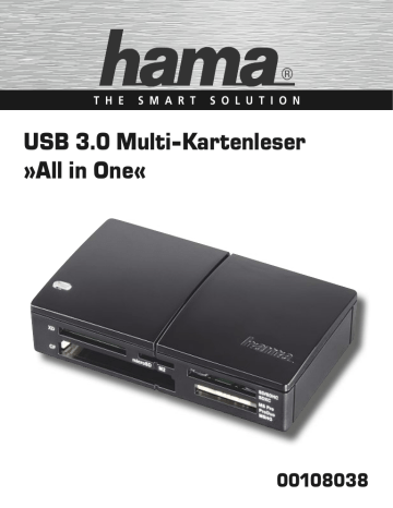 Hama 00108038 Owner's manual Hama 00108038 Owner's manual