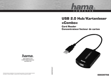Hama 00039756 Owner's manual Hama 00039756 Owner's manual
