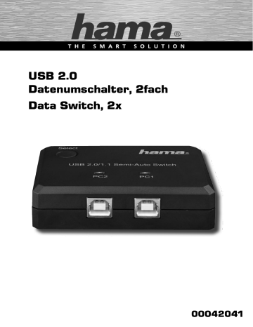 Hama 00042041 Owner's manual Hama 00042041 Owner's manual