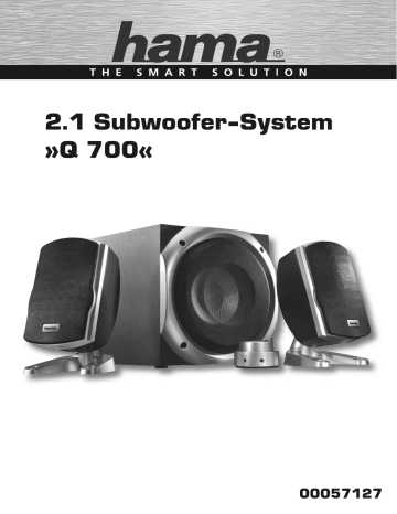 Hama 00057127 Owner's manual Hama 00057127 Owner's manual