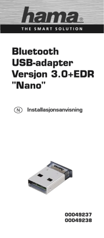 Hama 00049238 Owner's manual Hama 00049238 Owner's manual