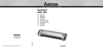 Hama 00050046 Owner's manual Hama 00050046 Owner's manual