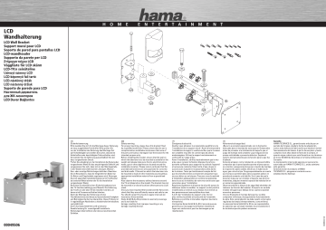 Hama 00049506 Owner's manual Hama 00049506 Owner's manual