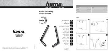 Hama 00108773 Owner's manual Hama 00108773 Owner's manual