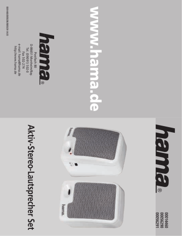 Hama 00014460 Owner's manual Hama 00014460 Owner's manual