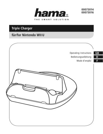 Hama 00073016 Owner's manual Hama 00073016 Owner's manual