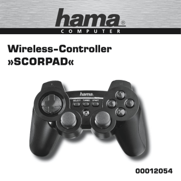 Hama 00012054 Owner's manual Hama 00012054 Owner's manual