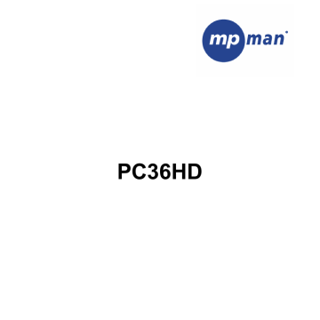MPMan PC36HD De handleiding | Manualzz MPMan PC36HD De handleiding | Manualzz