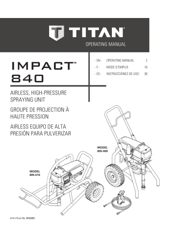 Titan Impact Instrucciones De Operaci N Manualzz