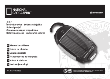 National Geographic Solar Charger 4-in-1 Owner's manual National Geographic Solar Charger 4-in-1 Owner's manual