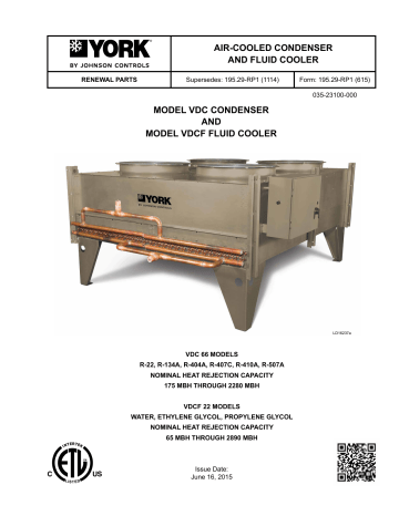 York Yvaa Variable Speed Drive Screw Chiller Guide Manualzz