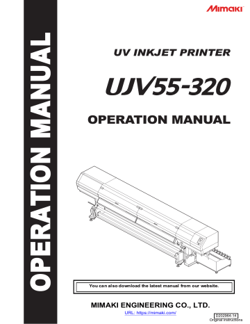 Specifications. MIMAKI UJV55-320 | Manualzz Specifications. MIMAKI UJV55-320 | Manualzz