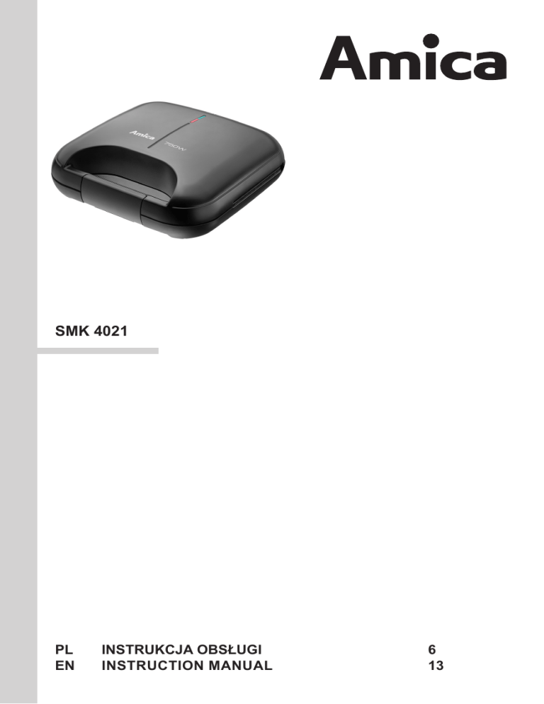 Amica SMK4021 User manual Amica SMK4021 User manual