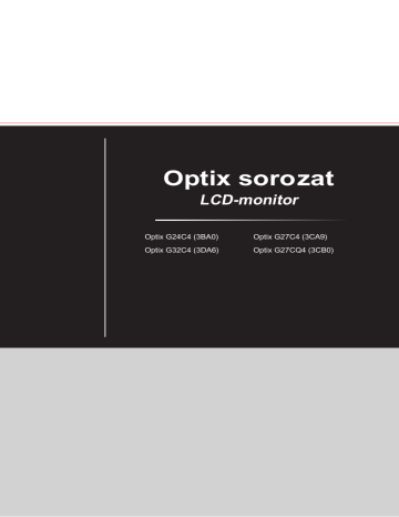 MSI Optix G27C4 monitor Navodila za uporabo | Manualzz MSI Optix G27C4 monitor Navodila za uporabo | Manualzz