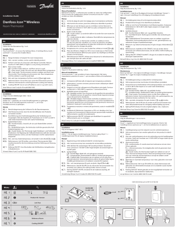 Danfoss U U Guide Icon Wireless Manualzz