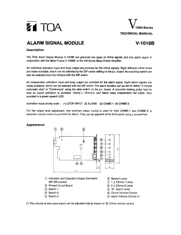 Optimus V-1018B Manual Optimus V-1018B Manual