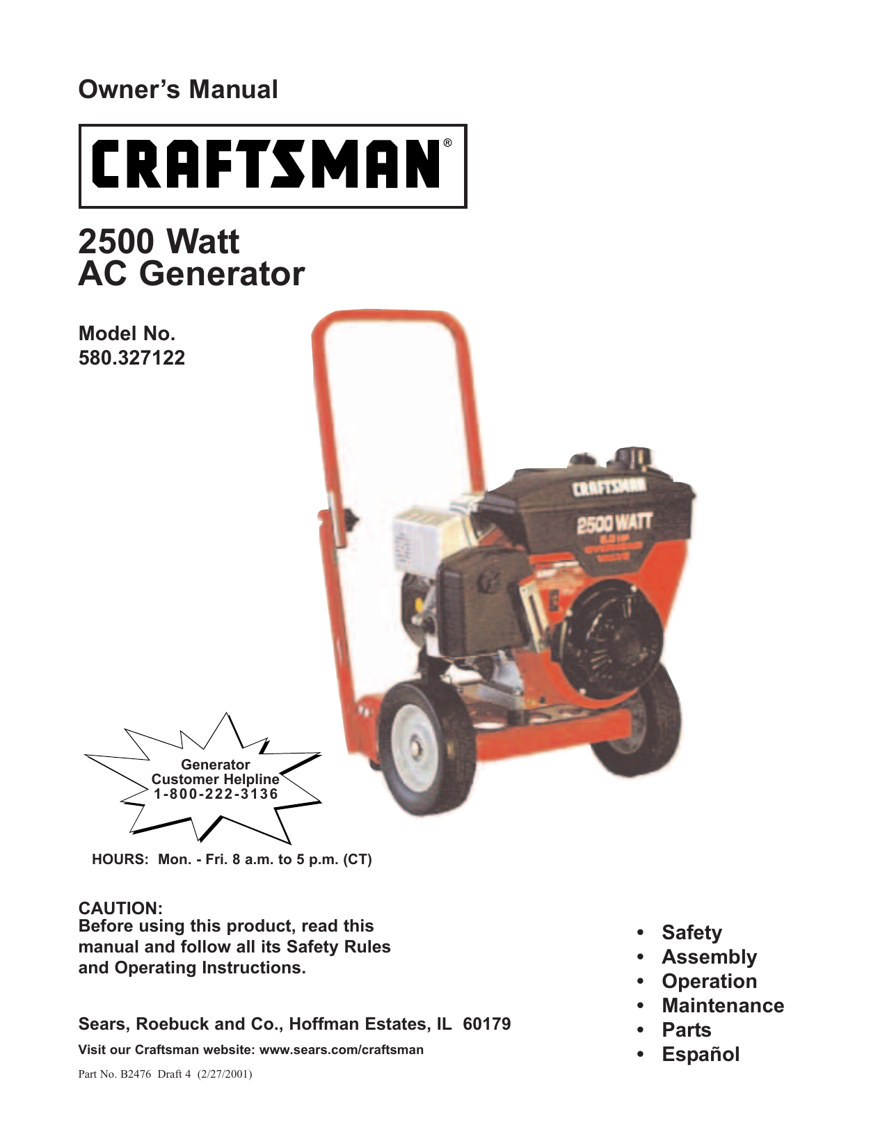Simplicity 01187-0 Operator's Manual | Manualzz Simplicity 01187-0 Operator's Manual | Manualzz