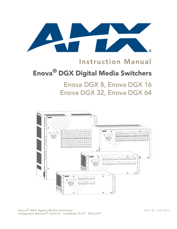 AMX DGX-O-DXF-SMD enova dgx output boards Instruction Manual | Manualzz AMX DGX-O-DXF-SMD enova dgx output boards Instruction Manual | Manualzz