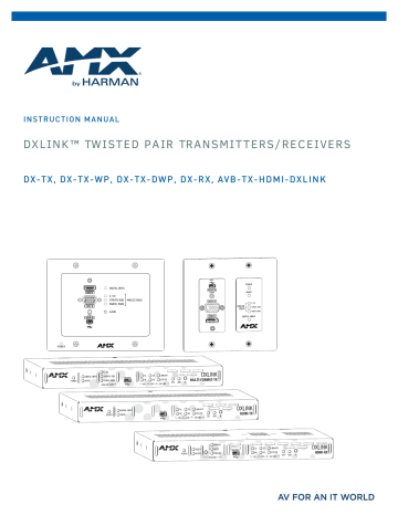 AMX DXF-RX-SMD epica dgx 288 Instruction Manual | Manualzz AMX DXF-RX-SMD epica dgx 288 Instruction Manual | Manualzz