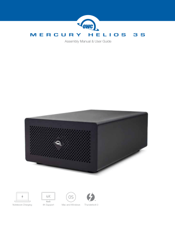 OWC Mercury Helios 3S User guide OWC Mercury Helios 3S User guide