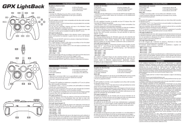 Thrustmaster 4460098 4460101, 4460099 4460100 User manual Thrustmaster 4460098 4460101, 4460099 4460100 User manual